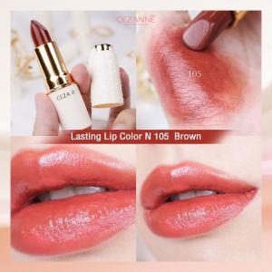 Son thỏi lì Cezanne Lasting Lip Color nhiều dưỡng - Nội địa Nhật