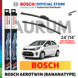 Bosch Aerotwin Wiper Blade set for Kia Picanto 2017-Present (24/14) 2pcs