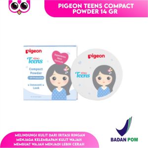 [ COMPACT ] PIGEON TEENS COMPACT POWDER 14 GR / BEDAK PADAT