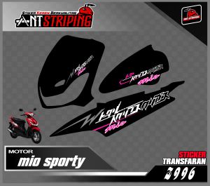 Striping mio striping TRANSPARAN Mio sporty stiker bening transparan motif keren Z996