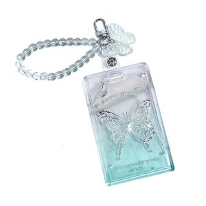 Clear Pocket Waterproof Sleeve Clear Holder with Sliding Closure for Organizing and Protecting Your Cards