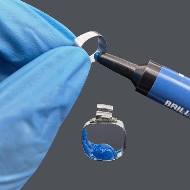 Blue Glue Light Cure Band Cement Orthodontic Cement For Bite & Turbos