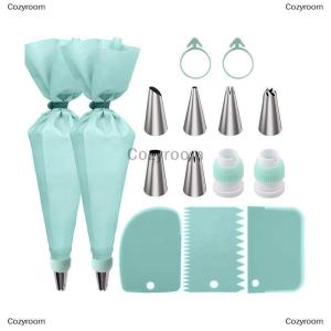 [COD] Cozyroom Stainless Steel Kitchen Baking Cake Decorating Tool Silicone Piping Nozzles