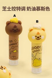 SPARROW Lem Batangan / Solid Glue / Alat Tulis Karakter Lucu Cantik BEAR CHEESE (7514)