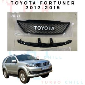 ERMETIQ GRILL TOYOTA LOGO FORTUNER 2012-2015 WHITE LOGO BIG
