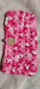 HANDMADE CROCHET CELLPHONE CASE HOLDER