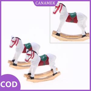 CANAMEK✨ 1 mảnh 1 12 Dollhouse thu nhỏ Trojan Mô hình đồ chơi nhà búp bê mini trang trí Giáng sinh Phụ kiện tự làm cảnh phòng ngủ Prop