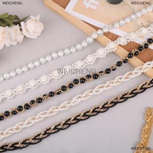 [COD] WEICHENG Elegant Women Belt Waist Chain Elastic Buckle Chain Belt Female Clothing Accessories