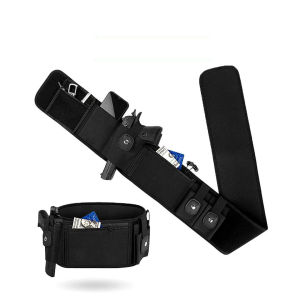 เข็มขัดซ่อนตัวทางยุทธวิธีกลางแจ้งมัลติฟังก์ชั่น ปืนพกHolsterปกปิดCarry Gun Holder Fit ซองพกในผ้า1911 ซองเก็บ ซองกันรอย ด้านในซับนุ่มอย่างดี มีทุกขนาด ทั้งซ้ายและขวา สำหรับผู้ชายผู้หญิง ปืนพกปกปิดเข็มขัดเอว Holster นิตยสาร Pouch ปืนสำหรับ Glock 17 19