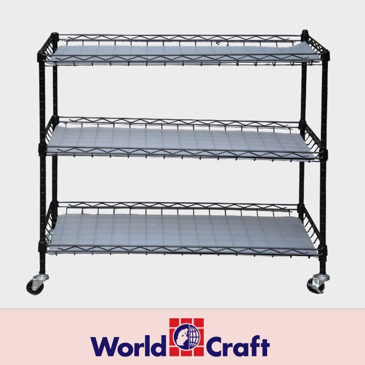 Otto 3 tiers Rack Home Office Organizers Living Room Racks Bookcases