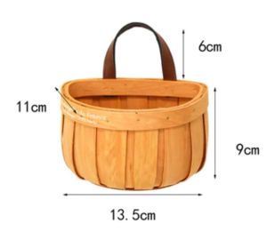 My home ตะกร้าสานสไตล์ญี่ปุ่น ตะกร้าเอนกประสงค์ แขวนได้าน