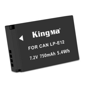 [KingMa] LP-E12 Camera Replacement Set / Battery / LCD Display Dual Charger for Canon Cameras - LPE12