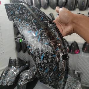 TUTUP FILTER NMAX NEW AEROX NEW 2020 CARBON ORIGINAL YAMAHA
