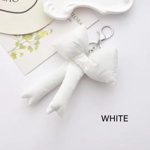 1PC Y2K Trendy 3D Bowknot Keychain Sweet Bow Keyring for Girls Fashion Bag Pendant Backpack Hanging Decoration Couple Gift