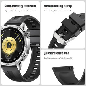 Soft Silicone Strap For Realme Watch 5 Smart Watch Band Original Wristband Bracelet Belt
