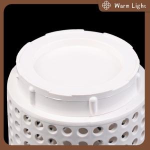 Warm Light 1Pcs White Plastic Earthworm Compost Bin With Holes And Lid Suitable For Garden Courtyard Outdoor Compost Bin