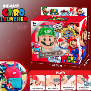 SSP Die Cast Gyro Launcher toys with lace rotation accelleration toys
