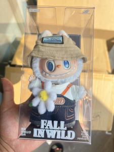 [ Angel Leader ]LABUBU Pendant Bag Ornaments Car Hanging Black and White Angel Doll Gift for Girls