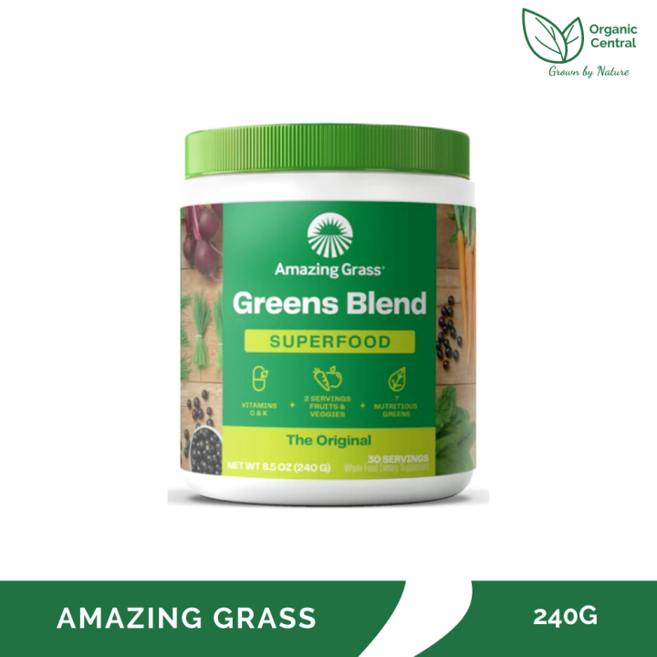 Amazing Grass Greens Blend Superfood The Original 240g Lazada PH
