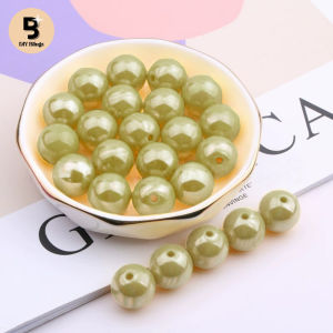 DIY Blingz 10pcs 16mm AB Rainbow Solid Round Acrylic Beads For DIY Handmade Bracelet Necklace Jewelry Making and DIY Art Crafts Projects Fashion Beauty Accessories