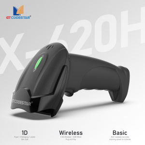 GTCODESTAR X-620H OEM ODM Handheld Scanner Wireless Laser Scan 1D Barcode Scanner Inventory
