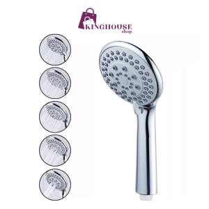 Kinghouse ฝักบัว ฝักบัวอาบน้ำ ปรับได้5ระดับ เฉพาะหัวฝักบัว MA-F-302S