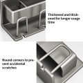 Aluminium Toothbrush Holder Wall Toothpaste Holder Toothbrush Organizer Brush Teeth Holder Bathroom Accessories 牙刷架浴室收纳架. 