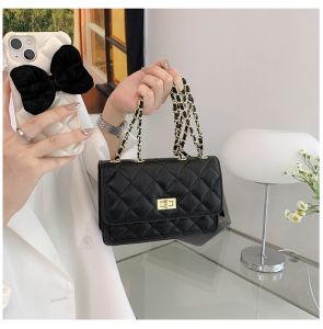 กระเป๋าหนังวัวแท้ สายโซ่ สะพายข้าง/สะพายไหล่ ทรงคลาสสิค มี 4 สีแฟชั่น คุณภาพพรีเมียม