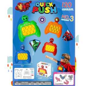 Mainan anak Pop It Hero Avangers Animal Viral / Mainan Anak Quick Push Game Pop IT dll