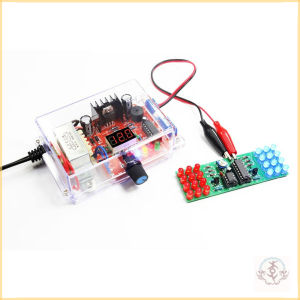 LM317 Adjustable voltage regulator Power Supply DIY Kit LM317 AC 220V to DC 1.25-12V Stabilized Power Supply Kit