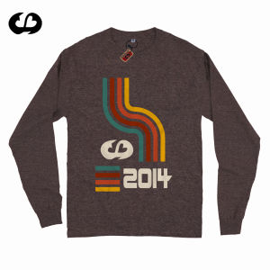 Jopperside kaos lengan panjang pria katun combed distro premium TL55 rainbow