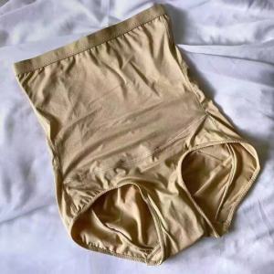 Women Silk abdomen pants high waist breathable belly pants control body shape shapewear