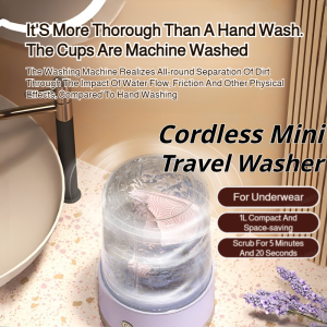 Mini Underwear Washing Machine Home Free Installation Wireless Portable Underwear Washing Socks Special Small Laundry Cups迷你内衣洗衣机