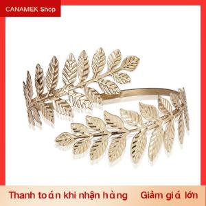 CS HF Aryio Vòng Đeo Tay Lá Nguyệt Quế La Mã Hy Lạp Bằng Kim Loại Vòng Đeo Tay Vòng Đeo Tay Trên Cánh Tay