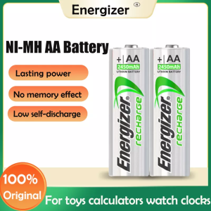 Energizer 1.2V 2000mAh AA NI-MH Rechargeable Battery For Camera Toy Mouse Flashlight NIMH Pre-charged Battery