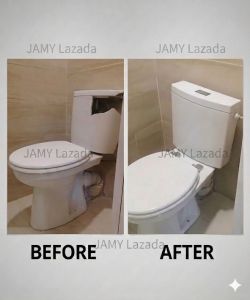 Cracked Toilet Tank? Dont Replace the Whole Toilet Bowl WC ! Save $200+ Just replace with our New Universal Water Tank Treo M188 Suitable