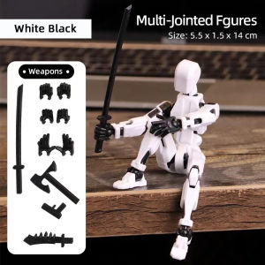 Wonderful Toys 3D Printed Action Figure Decompressio Multi-Jointed Movable Figures Toys Printed Lucky 13 Dummy Customized Mechanical Style
