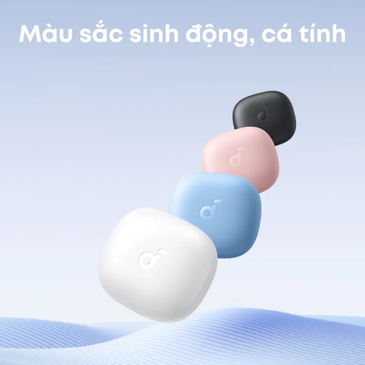 Tai nghe bluetooth soundcore R50i (P20i) siêu nhỏ gọn | 30 giờ phát nhạc | Chống nước IPX5 | AI Translation | BigBuy360 - bigbuy360.vn