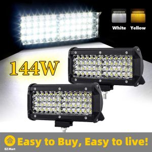 【Fast Shipping】 1pc Led Light Bar 4 Inch Work Light Bar Off-road Fog Light Driving Light Lamp for Truck Headlight for Boat Led Light Bar