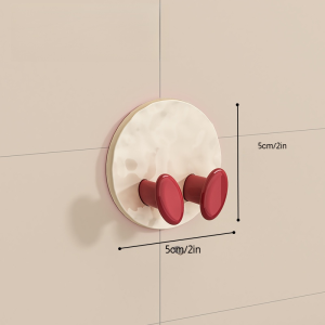 ซ็อกเก็ตไฟ ใบไม้มีตะขอคู่ ตะขอปลั๊ก ไม่ทําให้ผนังเสียหาย การออกแบบที่ถอดออกได้ ง่ายต่อการหยิบและวาง