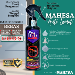 Obat Pembunuh Anti Serangga Mahesa 250ml Ampuh Pembasmi Penghilang Pengusir semut rayap kecoa tomcat ampuh obat Anti pembasmi serangga semut mahesa anti semut rayap aman untuk tanaman dan hewan peliharaan