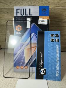 YIGOUMO Full Curved Tempered Glass Curved Screen Protector For VIVO V30 / V30 PRO / V30E