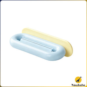 Naukaha Household No Drill Wall Mount Toothpaste Holder For Facial Wash & Toothpaste