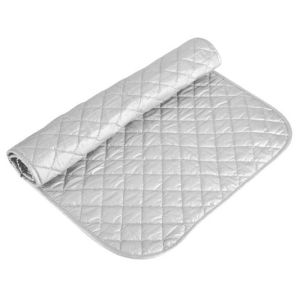 แผ่นรองรีดสะท้อนความร้อน ผ้ารองรีด แผ่นรองรีดสำหรับวางบนโต๊ะแผ่นรองเสื้อผ้าแผ่นรองรีดความร้อน 45*85cm แผ่นรองรีดขนาดกะทัดรัดแบบพกพาที่รองรีดผ้าแผ่นรองรีดผ้าสำหรับเครื่องซักผ้าใช้รีดผ้าได้ทุกที่ （COD）