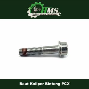 Baut Kaliper Bintang PCX - Bolt Baut Cakram Kaliper Belakang Braket Bintang M8 Honda PCX 150 160 ADV