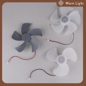 Warm Light มอเตอร์พัดลมไร้แปรงสำหรับ3 5ขนาด6นิ้วมอเตอร์พัดลมตั้งโต๊ะมอเตอร์พัดลม DC5V-9V มีใบพัดลมสูง