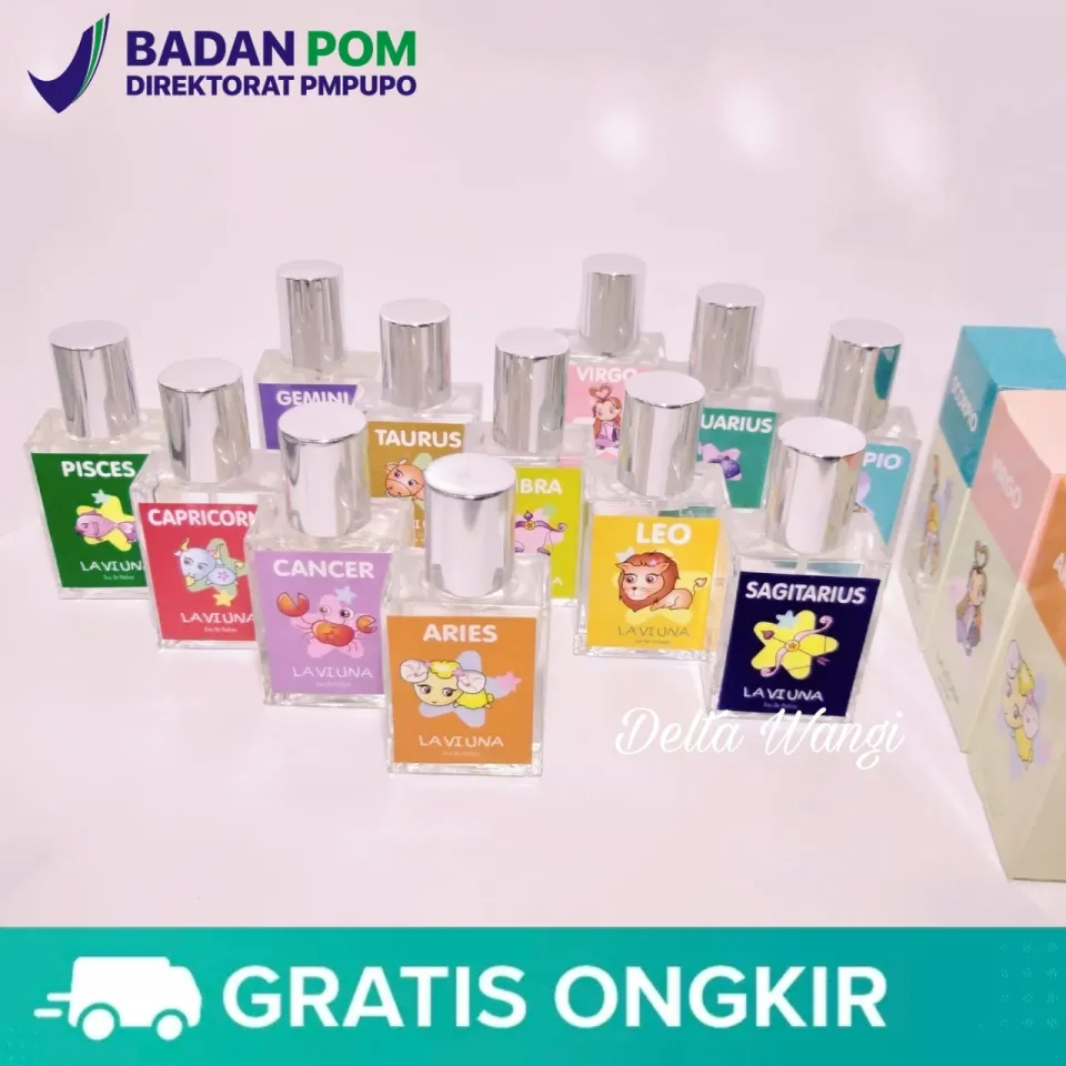 Parfum Rasi Miniso Zodiak Cancer Official 35ml Laviuna Eau De Parfume  Bintang
