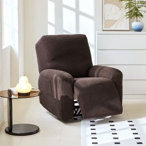 【Zhaozhao】COD เก้าอี้ผู้เอนกายปก Wing /Recliner Chair Cover มีกระเป๋าข้าง กันน้ำ ผ้าคลุมเก้าอี้ 1 ที่นั่ง ผ้าหุ้มโซฟา เก้าอี้โซฟา