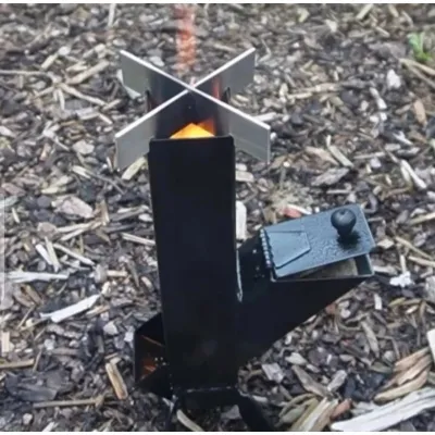 promo -rocket stove kompor roket - 8x8 tebal 2mm