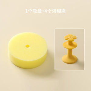 แปรงล้างจาน ถ้วยดูด ฟองน้ำล้างจาน นิสัยการทําความสะอาด มั่นคง ปรับปรุงประสิทธิภาพการซัก ร้านอาหาร